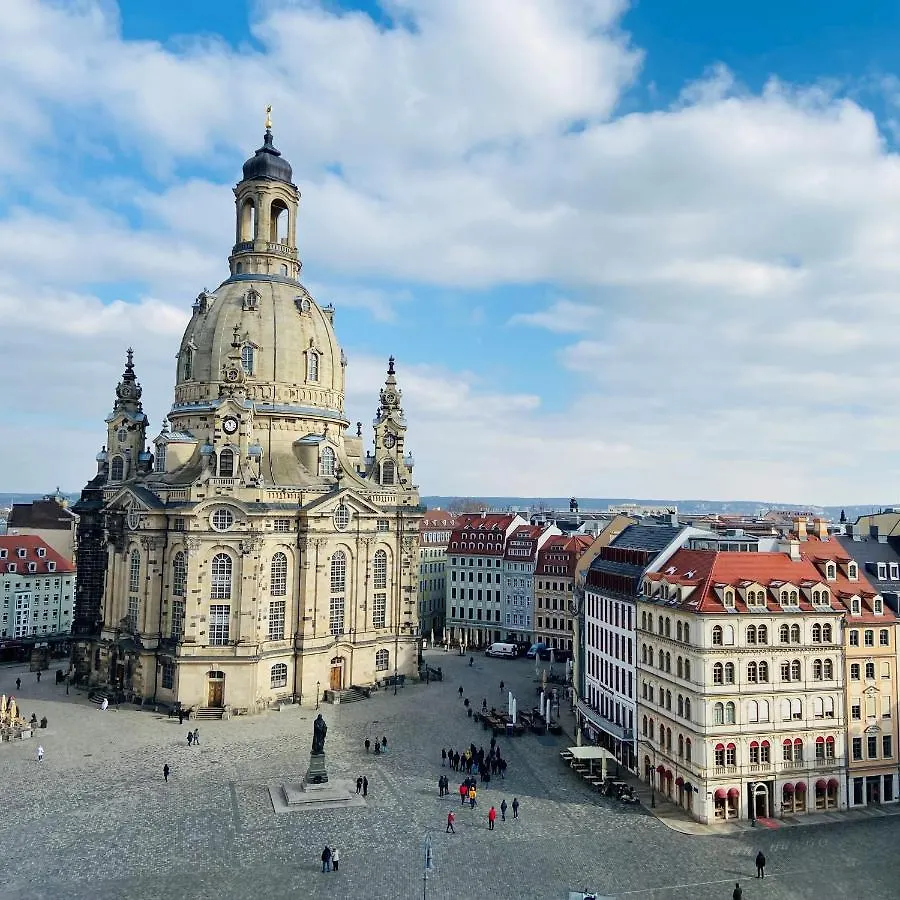 Luxury Home / 3-Raum-Suite An Der Frauenkirche / 4 Drážďany